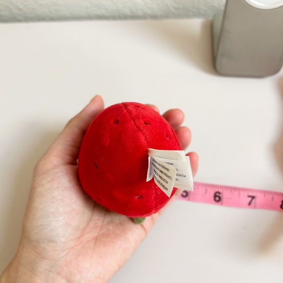 JELLYCAT Fabulous Fruit Strawberry Plush 3” Stuffed Toy Retired - Picture 8 of 8